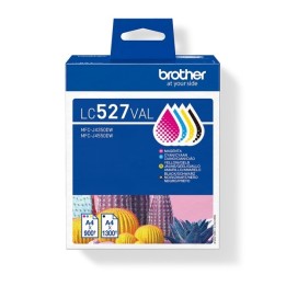 Brother LC527 Pack de 4 Cartuchos de Tinta Originais - LC527VAL