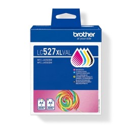 Brother LC527XL Pack de 4 Cartuchos de Tinta Originais - LC527XLVAL