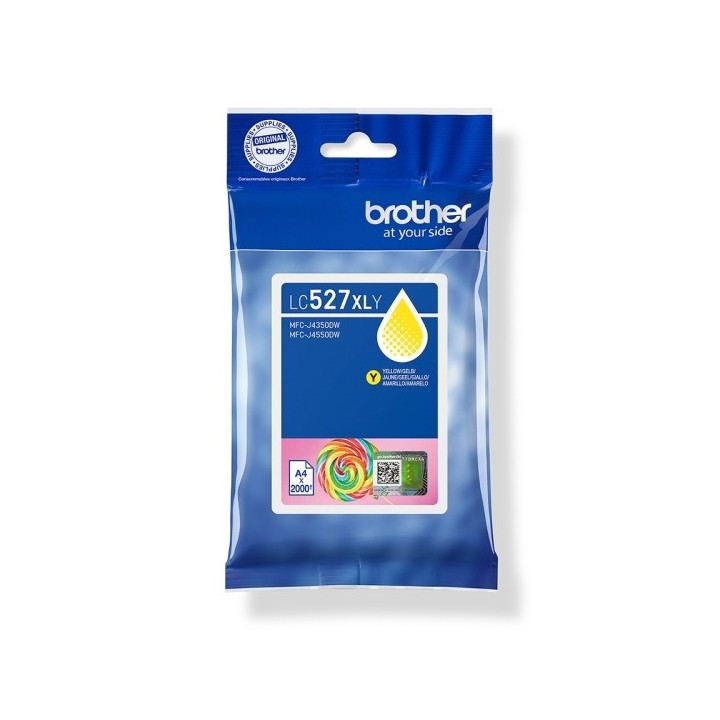Brother LC527XL Amarelo Tinteiro Original - LC527XLY