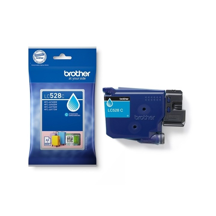 Brother LC528 Ciano Tinteiro Original - LC528C