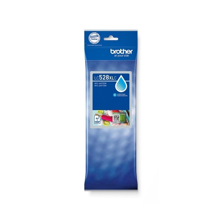 Brother LC528XL Ciano Tinteiro Original - LC528XLC