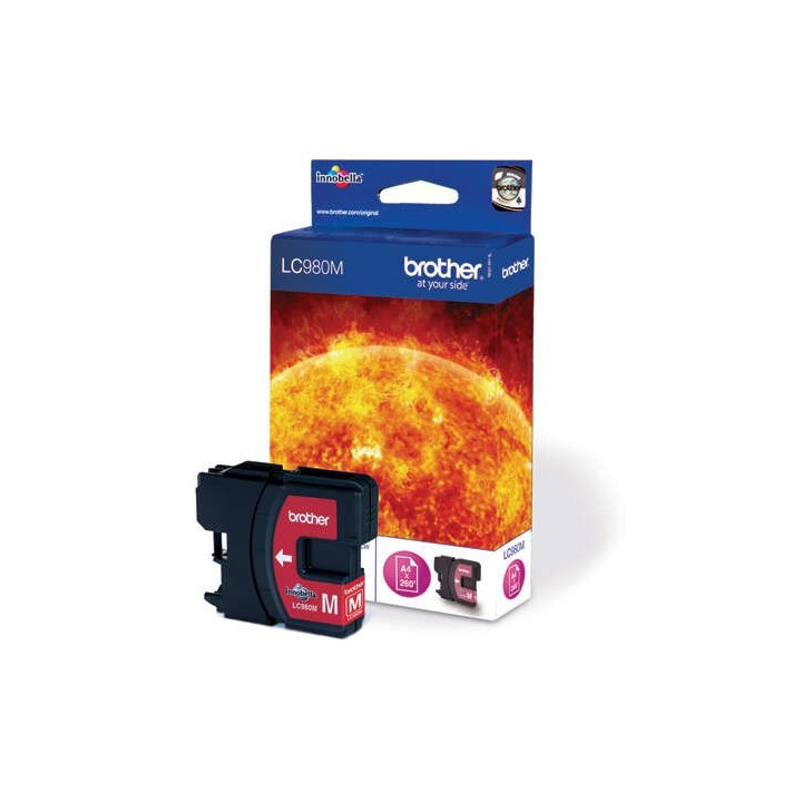 Brother LC980 Magenta Tinteiro Original - LC980M