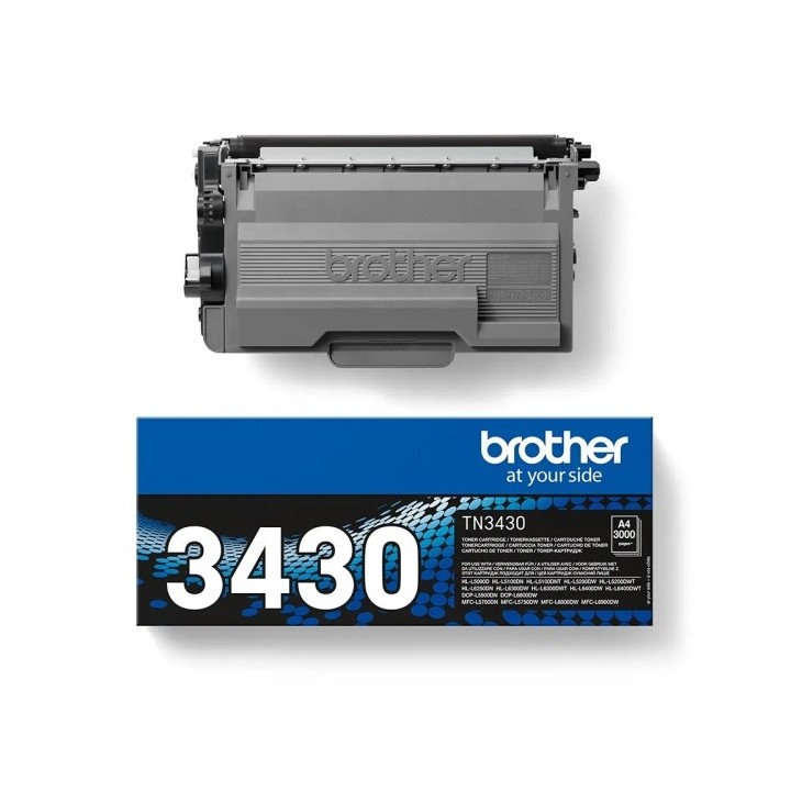 Brother TN3430 Preto Toner Original