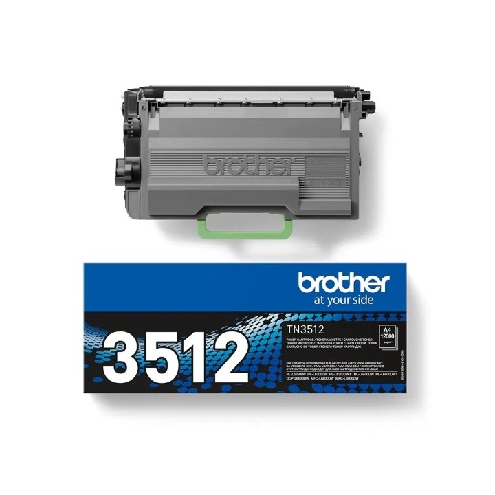 Brother TN3512 Preto Toner Original
