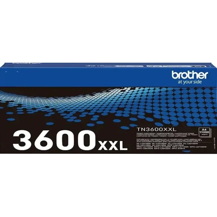 Brother TN3600XXL Preto Toner Original - TN3600XXL