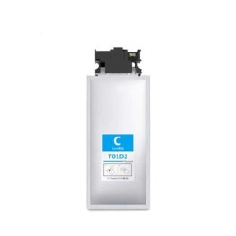 Epson T01D2/T01C2 Ciano Tinteiro Pigmentada Compatível