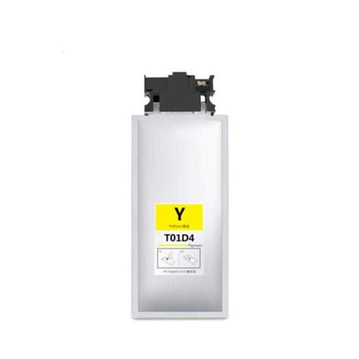 Epson T01D4/T01C4 Amarelo Tinteiro Pigmentada Compatível