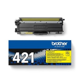 Brother TN421 Amarelo Toner Original - TN421E