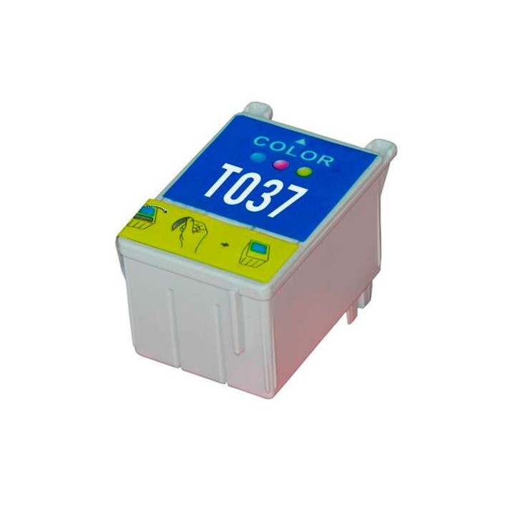 Epson T037 Cor Tinteiro Compatível