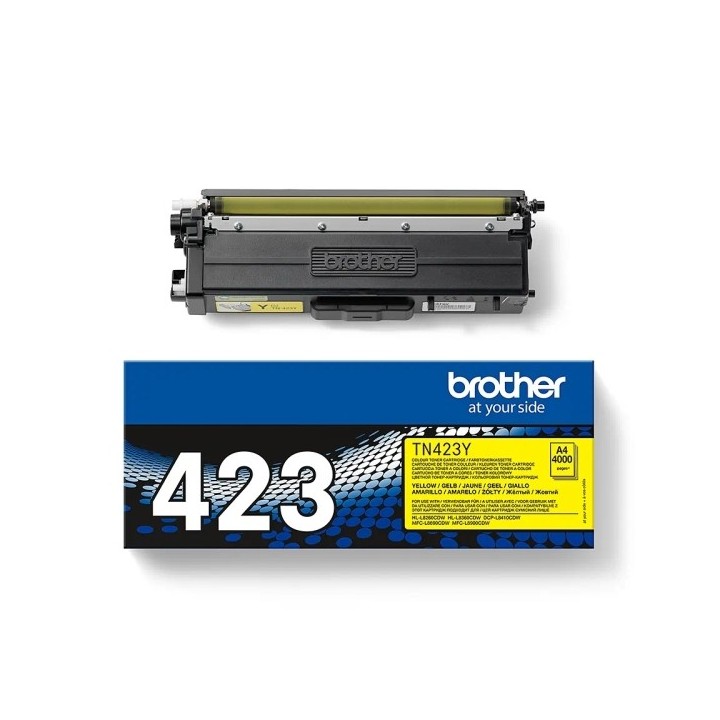Brother TN423 Amarelo Toner Original - TN423E