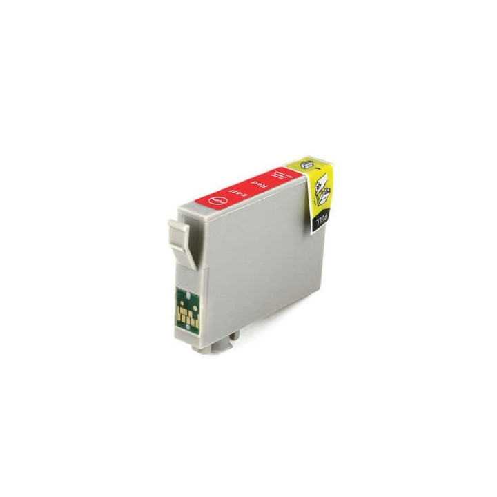Epson T0877 Vermelho Tinteiro Compatível
