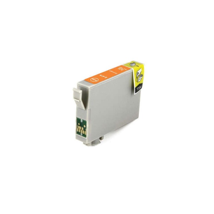 Epson T0879 Laranja Tinteiro Compatível