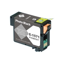 Epson T1571 Preto Photo Tinteiro Pigmentada Compatível