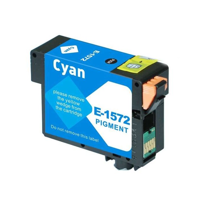 Epson T1572 Ciano Tinteiro Pigmentada Compatível