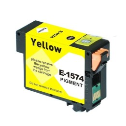 Epson T1574 Amarelo Tinteiro Pigmentada Compatível