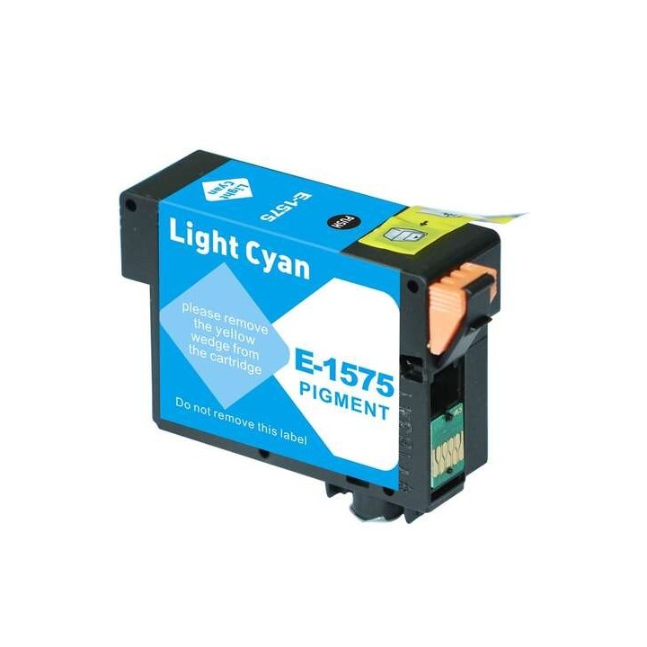 Epson T1575 Ciano Light Tinteiro Pigmentada Compatível