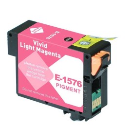 Epson T1576 Magenta Light Tinteiro Pigmentada Compatível