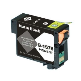 Epson T1578 Preto Mate Tinteiro Pigmentada Compatível