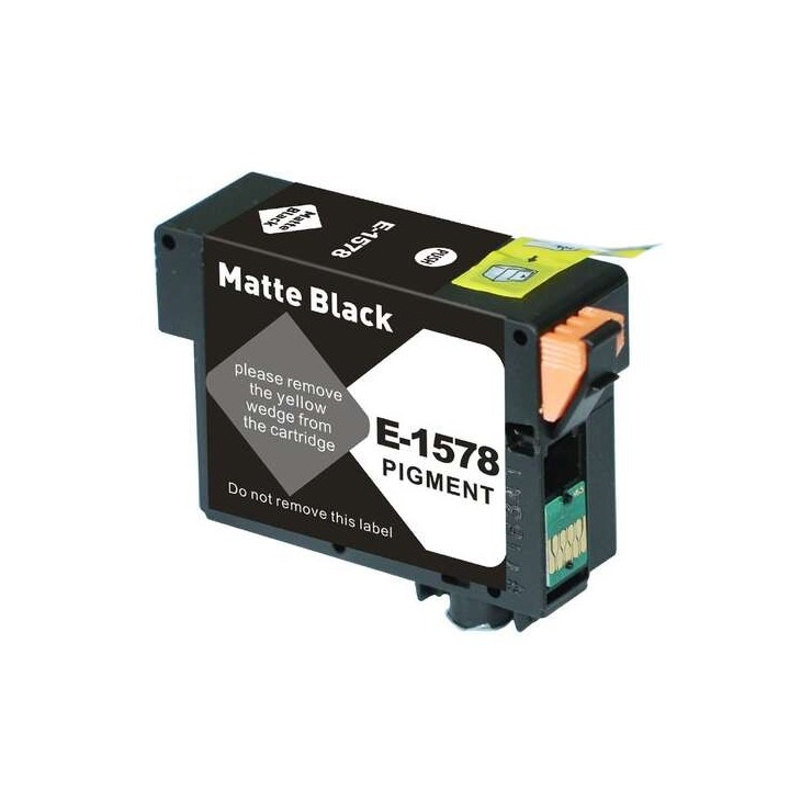 Epson T1578 Preto Mate Tinteiro Pigmentada Compatível