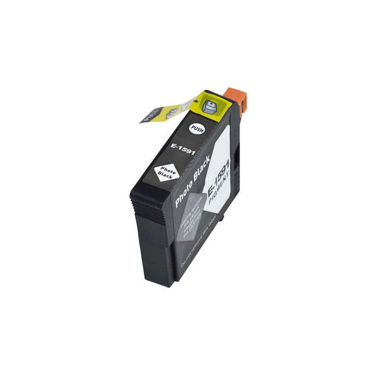 Epson T1591 Preto Photo Tinteiro Pigmentada Compatível