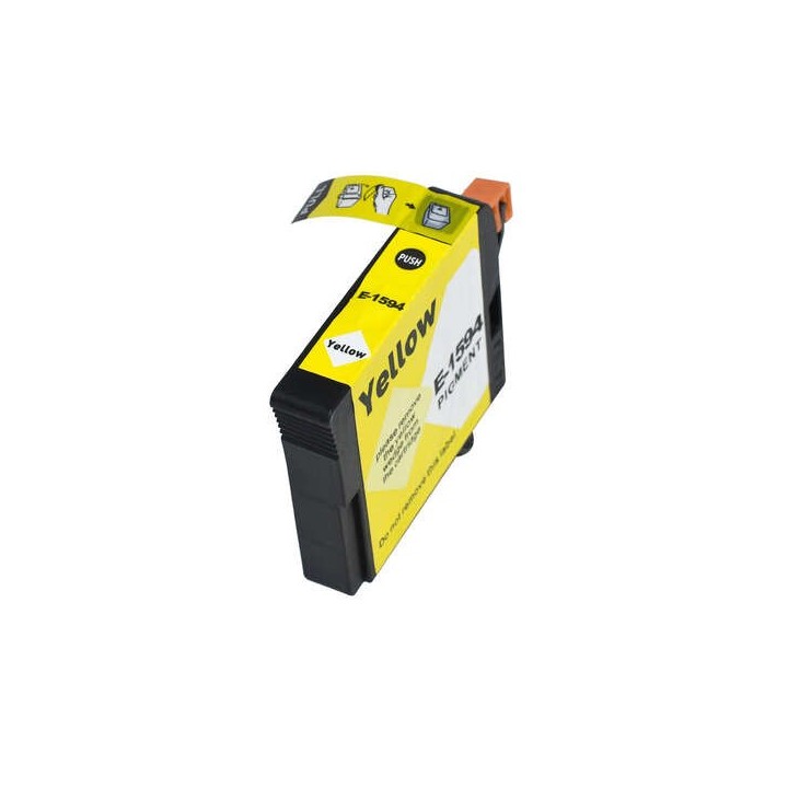 Epson T1594 Amarelo Tinteiro Pigmentada Compatível
