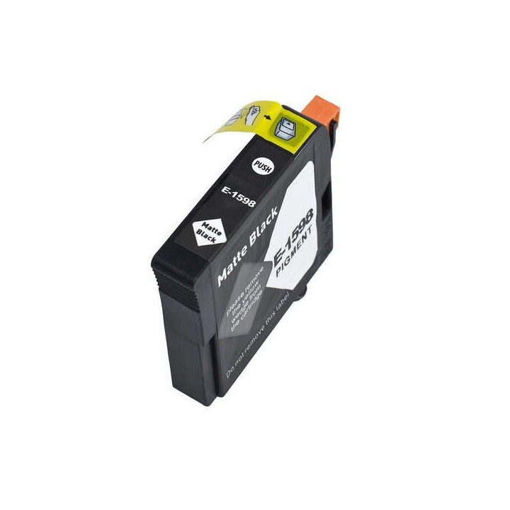 Epson T1598 Preto Mate Tinteiro Pigmentada Compatível