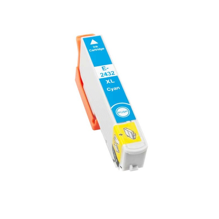 Epson T2432/T2422 (24XL) Ciano Tinteiro Compatível