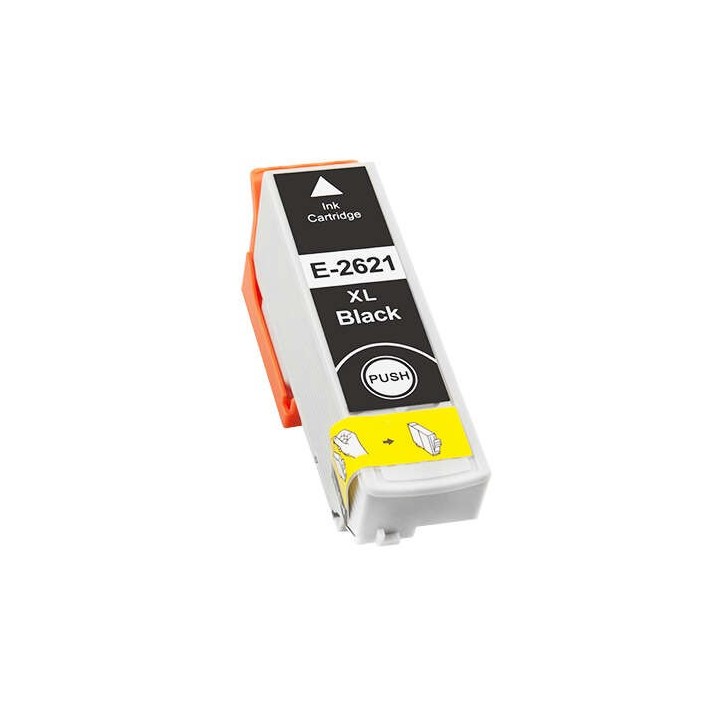 Epson T2621/T2601 (26XL) Preto Tinteiro Compatível