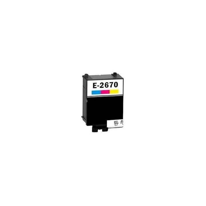 Epson T267 Cor Tinteiro Compatível
