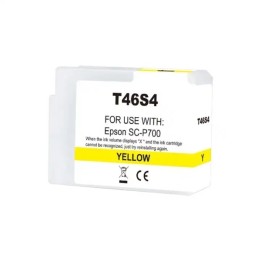 Epson T46S4 Amarelo Tinteiro Pigmentada Compatível