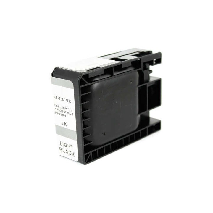 Epson T5807 Preto Light Tinteiro Pigmentada Compatível