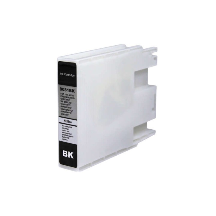 Epson T9081 Preto Tinteiro Pigmentada Compatível