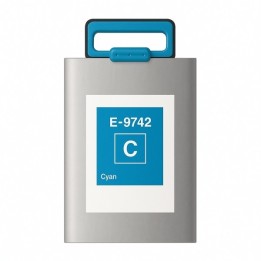 Epson T9742 Ciano Tinteiro Pigmentada Compatível
