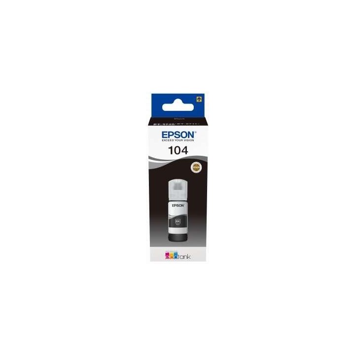 Epson 104 Preto Frasco de Tinta Original - C13T00P140