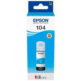 Epson 104 Ciano Frasco de Tinta Original - C13T00P240