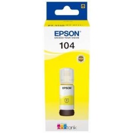 Epson 104 Amarelo Frasco de Tinta Original - C13T00P440