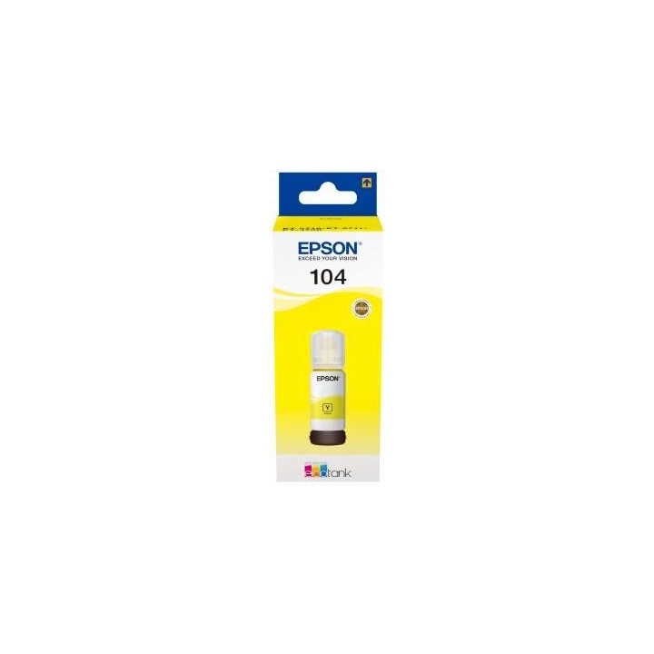 Epson 104 Amarelo Frasco de Tinta Original - C13T00P440