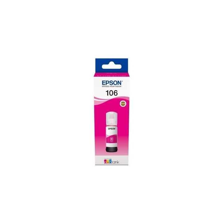 Epson 106 Magenta Frasco de Tinta Original - C13T00R340