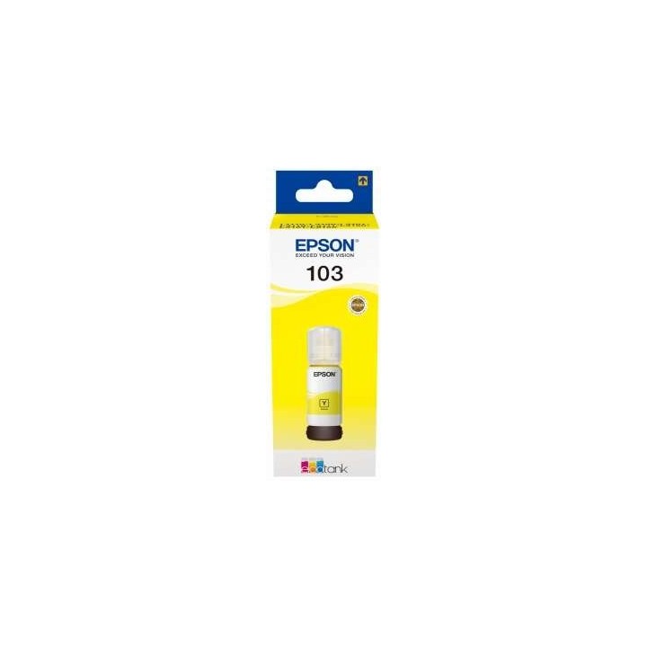 Epson 103 Amarelo Frasco de Tinta Original - C13T00S44A10