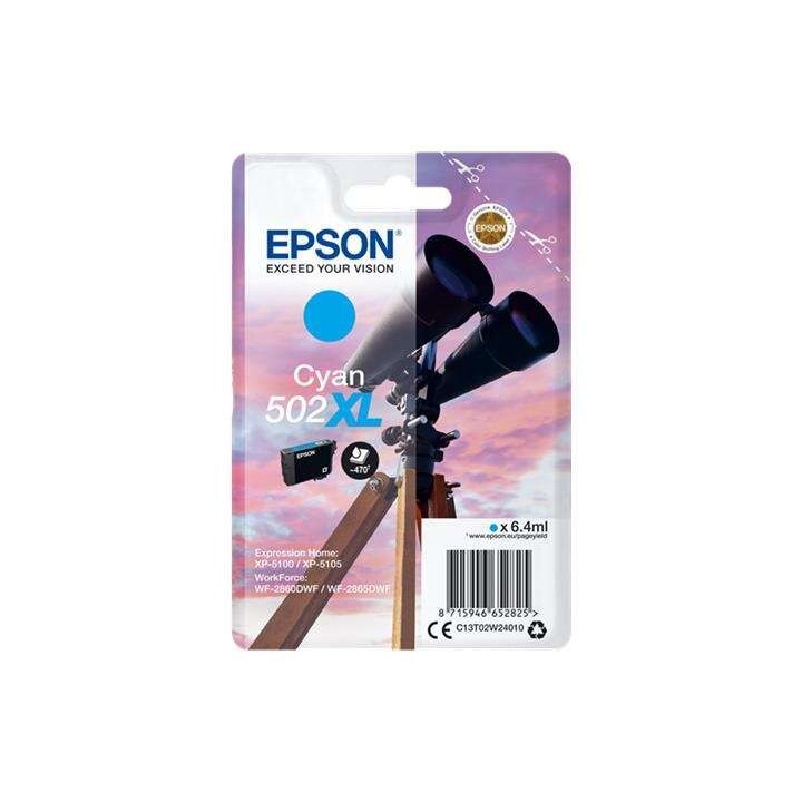 Epson 502XL Ciano Tinteiro Original - C13T02W24010