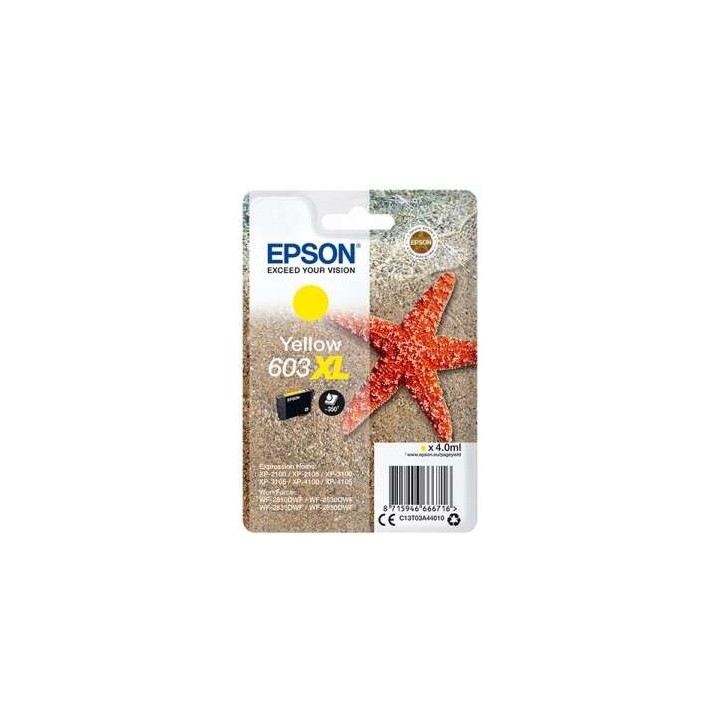 Epson 603XL Amarelo Tinteiro Original - C13T03A44010