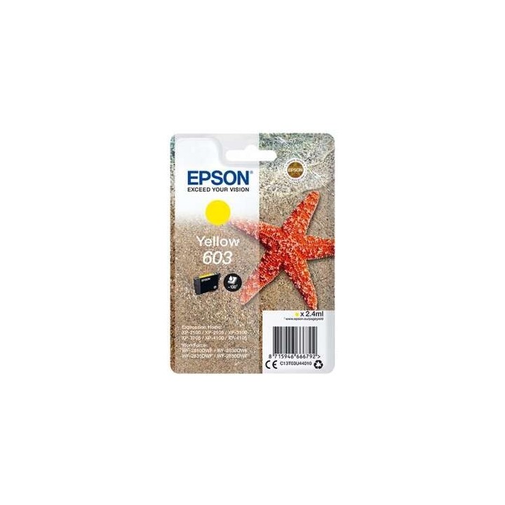 Epson 603 Amarelo Tinteiro Original - C13T03U44010