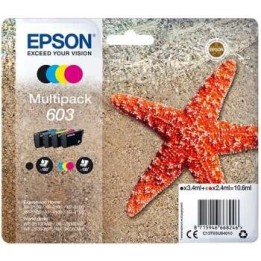 Epson 603 Pack de 4 Cartuchos de Tinta Originais - C13T03U64010