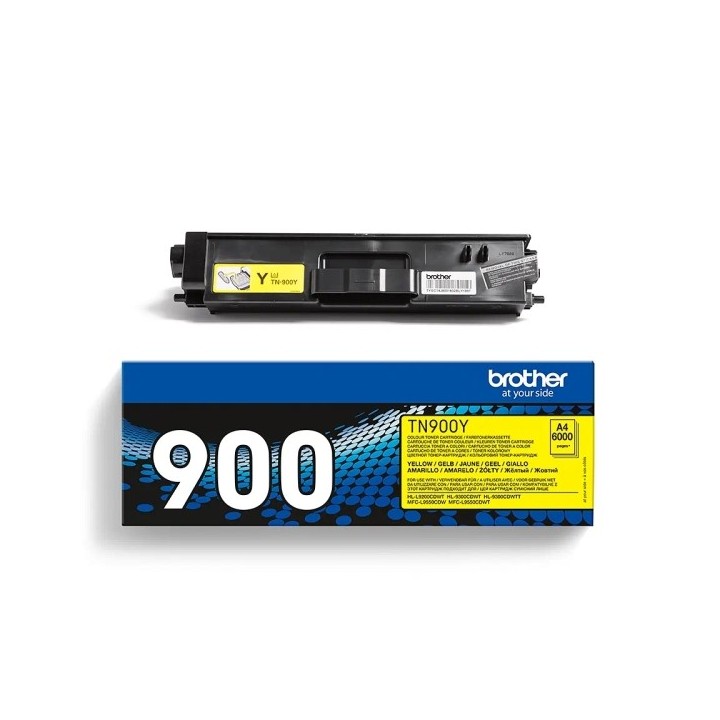 Brother TN900 Amarelo Toner Original - TN900E