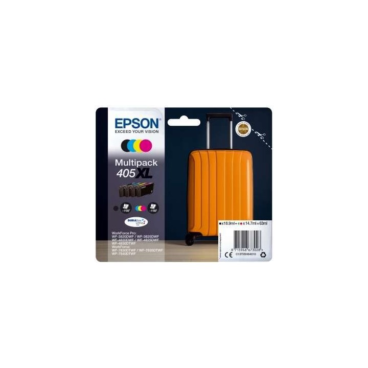 Epson 405XL Pack de 4 Cartuchos de Tinta Originais - C13T05H64010