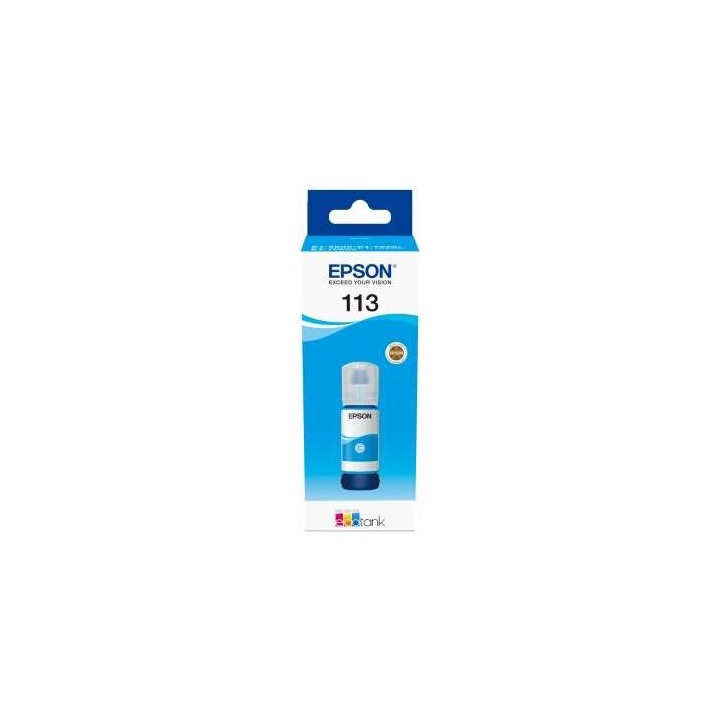 Epson 113 Ciano Frasco de Tinta Pigmentada Original - C13T06B240