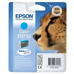 Epson T0712 Ciano Tinteiro Original - C13T07124012