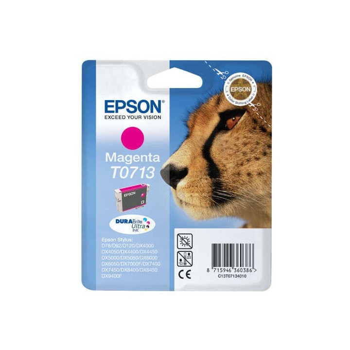 Epson T0713 Magenta Tinteiro Original - C13T07134012