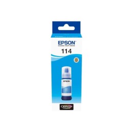 Epson 114 Ciano Frasco de Tinta Pigmentada Original - C13T07B240