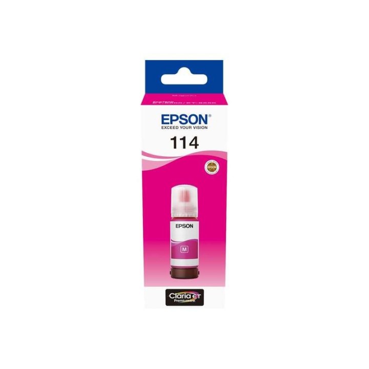 Epson 114 Magenta Frasco de Tinta Pigmentada Original - C13T07B340